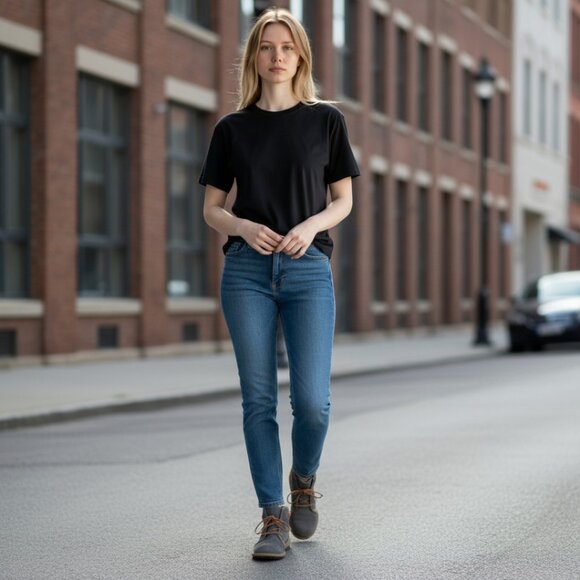 Born Temple Distressed Burnished Dark Gray Lace Up Ankle Boot Size 9 - Picture 2 of 11